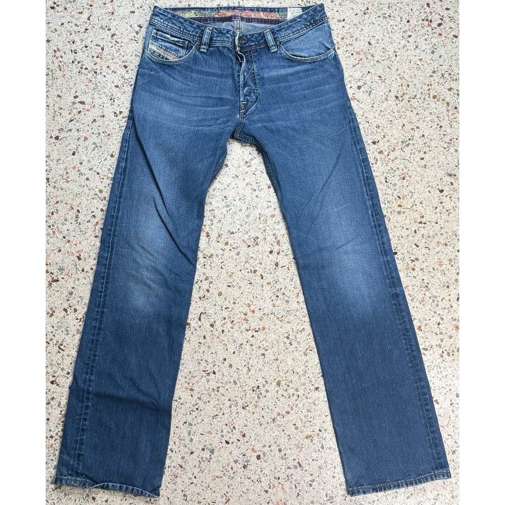 Diesel Zavor Men's 5 Pocket Button Fly Denim Jean Size 31x32